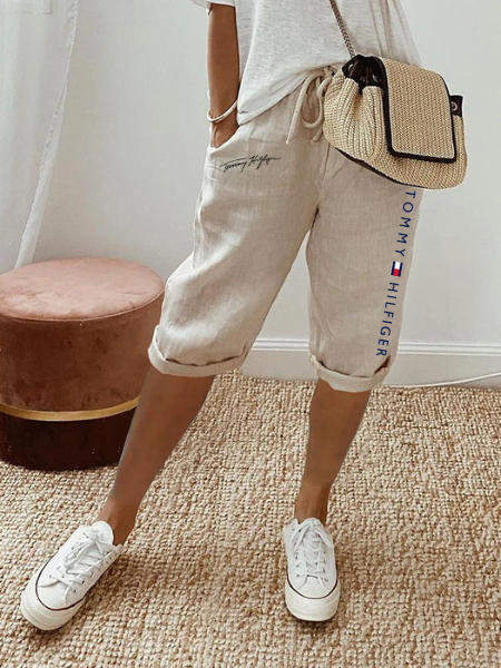 Lässige Baumwoll-Shorts