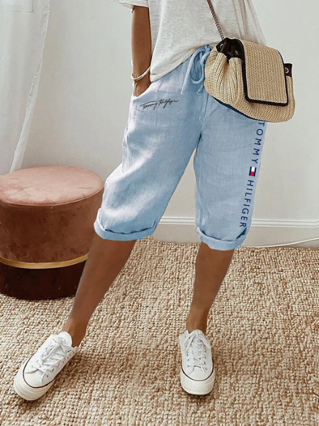 Lässige Baumwoll-Shorts