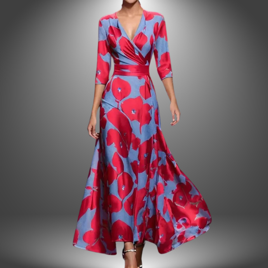 Sole | Handgefertigtes langes Kleid für Damen