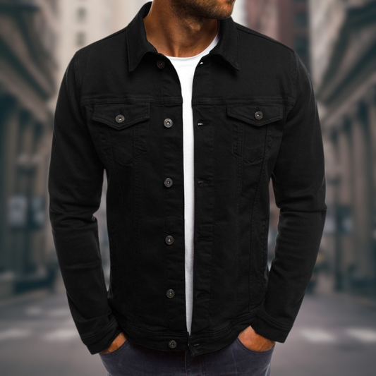 GIACOMO | MASSGESCHNEIDERTE JEANSJACKE